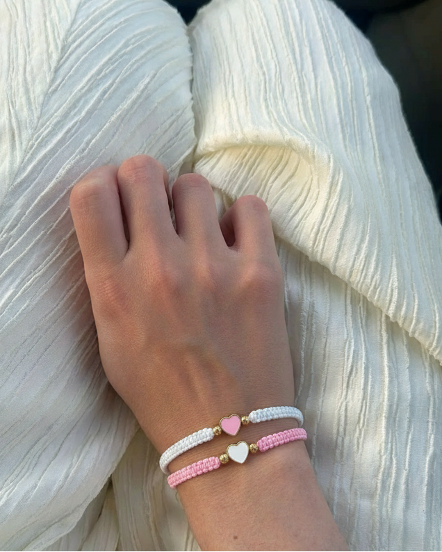 The Heart-Duo Bracelet Set