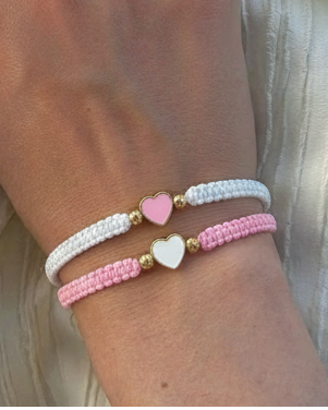 The Heart-Duo Bracelet Set
